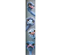 5D Diamond Painting Kits for Adults DIY Large Ostrich Animal Full Round Drill (45.3x9.8inch) Embroidery Pictures Arts Paint by Number Kits Diamond Painting Kits for Home Wall Decor