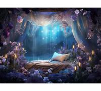 5D Diamond Painting Kits for Adults, Dream Diamond Art Flowers Sequin Gem Art Kits Kids Beginner, 60x90cm Large DIY Full Drill Rhinestone Embroidery Pictures for Home Wall Decor, Gifts for Women G-608