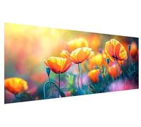 5D Diamond Painting Kits for Adults Flower, Dream Diamond Art Kits Adults Beginner, DIY Rhinestone Crystal Art Crafts, Cross Stitch Gem Arts for Wall Room Decor, Gifts for Women (150x60cm) G-32