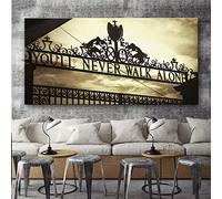 5D Diamond Painting Kits for Adults,Full Square Drill Diamond Art Liverpool Iron Gate Large Diamond Painting Kits for Adults Kids,DIY Diamond Picture Art and Crafts for Wall Décor 20x39 inch/50x100cm