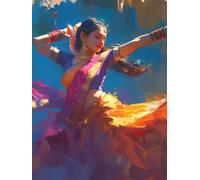 5D Diamond Painting Kits for Adults India 22x28inch, 2026 Diamond Art for Kids, DIY Full Drill Cross Stitch Embroidery Arts and Crafts for Adults, Gem Art Canvas Picture Kits for Decor (Beauty) Q-410T