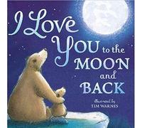 5D Diamond Painting Kits for Adults Kids Polar Bear I Love You to The Moon and Back - Crystal Rhinestone Diamond Embroidery Paintings Great for Home,Office,Wall Decor -11.8×15.7inch(Square Drill)
