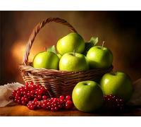 5D Diamond Painting Kits for Adults Kitchen Diamond Art Kits Adults Fruit Crystal Art Paintings DIY Round Full Drill Embroidery Canvas for Living Room Home Decor, Gifts for Women 100x130cm, Model759