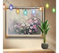 5D Diamond Painting Kits for Adults Landscape,Wildflowers, DIY Cross Stitch Diamond Art Kits for Beginners, Crystal Rhinestone Embroidery Picture Art and Crafts for Home Decor (50x40cm) 511N-6003