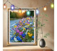 5D Diamond Painting Kits for Adults Landscapes,Wildflowers, DIY Cross Stitch Diamond Art Kits for Beginners, Crystal Rhinestone Embroidery Picture Art and Crafts for Home Decor (40x50cm) 59N-6783