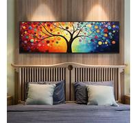 5D Diamond Painting Kits for Adults, Large Diamond Painting Color Wishes Tree Diamond Art for Kids, DIY Full Drill Gem Crystal Art Rhinestone Crafts Kit for Home Wall Decor, 31.4x82.6 Inch/80x210 cm
