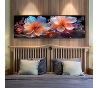 5D Diamond Painting Kits for Adults, Large Diamond Painting Fantasy Flowers Diamond Art for Kids, DIY Full Drill Gem Crystal Art Rhinestone Crafts Kit for Home Wall Decor, 31.4x82.6 Inch/80x210 cm