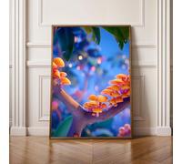 5D Diamond Painting Kits for Adults, Plant Mushroom Diamond Art Kits Adults, Full Drill Crystal, DIY Cross Stitch Arts Crafts Pictures Embroidery for Home Wall Decor 40x53in PjY10312 B-5