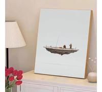5D Diamond Painting Kits for Adults, Simple & Boat Diamond Art Kits for Beginners, DIY Full Drill Crystal Rhinestone Embroidery for Home Wall Decor & Stress Relief, 20x30cm（8"x 12"） 2Z#871