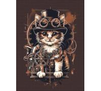 5D Diamond Painting Kits for Adults Steampunk Diamond Art Mechanical DIY Crystal Art Square Drill Full Drill Gem Canvas Embroidery Cross Stitch Picture Crafts Home Wall Decor 70x95cm/28x38inch 3-X
