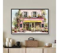 5D Diamond Painting Kits for Adults, Street View & Flower Diamond Art Kit for Home Wall Decor, 50x70cm Full Drill Crystal Embroidery Cross Stitch Arts and Crafts, DIY Gem Art Gift for Beginners 1Z-727