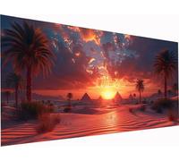 5D Diamond Painting Kits for Adults Sunset, Diamond Art Kits Desert, Large 24x12 Inch DIY Full Drill Embroidery Crystal Arts and Crafts for Adults, Painting for Home Wall Decor Gifts for Women 3-1600