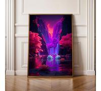 5D Diamond Painting Kits for Adults, Swan Animal Diamond Art Kits Adults, Full Drill Crystal, DIY Cross Stitch Arts Crafts Pictures Embroidery for Home Wall Decor 40x53 Inch PjY15220 K-K