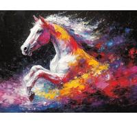 5D Diamond Painting Kits Horse Dimond Art for Adults 80x50cm 3-D786C