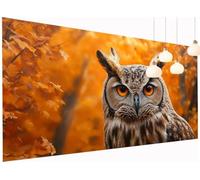 5D Diamond Painting Kits Owl, DIY Tree Large Diamond Art Kits Adults, Square Full Drill Crystal Art Embroidery Cross Stitch Pain by Numbers, Mosaic Canvas Wall Arts, for Home Decor 32x64 Inch S2-259