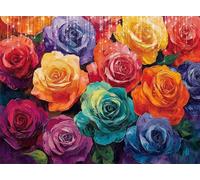 5D Diamond Painting Landscape, DIY Village Diamond Art Kits Adults Round Full Drill Gem Arts and Crafts for Adults kit Crystal Art Rhinestone Canvas Painting for Wall Decor Gifts 14x20 inch Q4-198