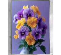 5D Diamond Painting, Magnolia Diamond Art Flower Crystal Art Crafts for Adults Beginner DIY Full Square Drill Crystal Embroidery Cross Stitch Painting Kit for Home Room Decor, Gifts 60*80CM -zpg25079X