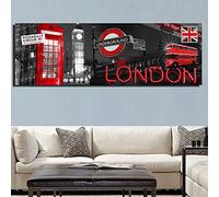 5D Diamond Painting Square Drill Kits Large Size Full Drill DIY by Numbers Cross Stitch London City Big Ben Pictures Diamond Art Embroidery Crystal Rhinestone Craft for Home Wall Decoration 30x60cm