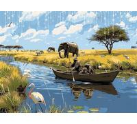 5D Diamond Painting Street, DIY Landscape Diamond Art Kits Adults Round Full Drill Gem Arts and Crafts for Adults kit Crystal Art Rhinestone Canvas Painting for Home Wall Decor Gifts 32x39 inch Q4-158