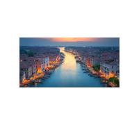 5D DIY City Diamond Art Kits Adults, Venice Diamond Painting, Full Drill Crystal Canvas Wall Art 32x64Inch Rhinestones Embroidery Cross Stitch Paint by Numbers, Room Decor Gifts for Women 2509-8094