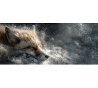 5D DIY Diamond Art Black, Diamond Painting Kits for Adults Animal, 5D Full Drill Crystal Gem Kits for Beginners, Crystal Art Crafts Pictures for Adults, House Decor, Spring Decor, Gifts 44x20in 7-9664