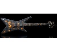 5D DIY Diamond Art Guitar, Diamond Painting Kits for Adults Black, 5D Full Drill Crystal Gem Kits for Beginners, Crystal Art Crafts Pictures for Adults, House Decor, Spring Decor, Gifts 24x12in 0-5518