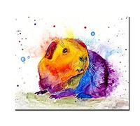 5D DIY Diamond Art Painting Kits for Adults Kids,Full Drill Guinea Pig Diamond Embroidery Paintings with New Upgrade Tools Kit Perfect for Parent Child Activity and Child Gift 30x40cm/12x16inch