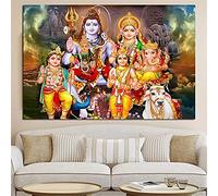 5D DIY Diamond Painting Full Drill Kits for Adults/Kids, Hindu God Large Size Diamond Art Painting Embroidery Cross Stitch Crystal Mosaic Crafts, for Home Wall Decoration Round drill,50x70cm
