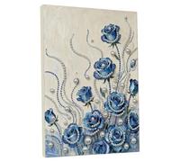 5D DIY Diamond Painting Kit for Adults Beginners with Frame, 30x40cm Pearls Dot Paintings, Home Wall Decor & Housewarming Gift, Complete Pearl Art Craft