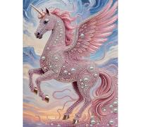 5D DIY Diamond Painting Kit for Adults Beginners with Frame, 30x40cm Pearls Dot Paintings, Home Wall Decor & Housewarming Gift, Complete Pearl Art Craft