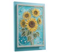 5D DIY Diamond Painting Kit for Adults Beginners with Frame, 30x40cm Pearls Dot Paintings, Home Wall Decor & Housewarming Gift, Complete Pearl Art Craft