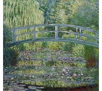 5D DIY Diamond Painting Kit The Waterlily Pond Green Harmony-Monet Full Drill Rhinestone Crystal Embroidery Pictures Cross Stitch Art Craft for Home Decor 40X50CM