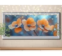 5D DIY Diamond Painting Kits for Adults large 40x80cm,Wildflowers,Landscape Diamond Art for Kids,Full Drill Gem Art and Crafts Rhinestone Embroidery Cross Stitch Pictures for Home Wall Decor 58Y-6904