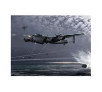 5D DIY Diamond Painting Kits Military Helicopter of World War Ii Square Round Diamond Full Drill Crystal Embroidery Cross Stitch Arts Crafts for Home Wall Decor 50x60cm