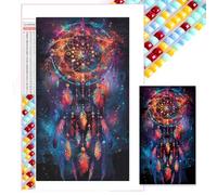 5D DIY Full Square Drill Dream Catcher Home Decor Art 45x75cm