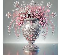 5D DIY Partial Special Shaped Drill Kit Vase Decoration 30x30cm