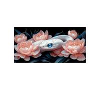5D DIY Plant Diamond Art Kits Adults, Snake Diamond Painting, Full Drill Crystal Canvas Wall Art 40 x 20 Inch Rhinestones Embroidery Cross Stitch Paint by Numbers, Room Decor Gifts for Women 2509-6731