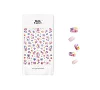 5D Embossed Flower Stickers for Nail Art White Floral Self-Adhesive Pearls Nail Art Decals for Women Nail Supplies Art Design Stickers (to5582)
