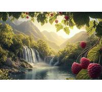 5D Fall Diamond Painting Kits for Beginners Adults, DIY Landscape Diamond Art Kids Kits, Square Full Drill Gem Art Crafts Kit, Crystal Embroidery Gifts for Home Wall Decor 24x32inch -37160