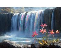 5D Fall Diamond Painting Kits for Beginners Adults, DIY Landscape Diamond Art Kids Kits, Square Full Drill Gem Art Crafts Kit, Crystal Embroidery Gifts for Home Wall Decor 40x48inch -37314