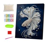 5D Frame Stick On Beads Picture Beach Lift Wall Decoration