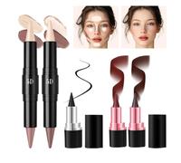 5D Makeup Set - 5D Face Paint Cosmetic Beauty Kit - Adjustable Thickness Design Cosmetic Tool for Business Trip, Home, Travel, School, Dating