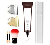 5D Nail Gel, Nails Molding Glue Women, 10ml Fashionable Design & Flawless Fastener Artwork, Non Sticky Sculpting Gels for Gathering, Formal, Holiday, Home, Daily Usage, Wedding, and Salon