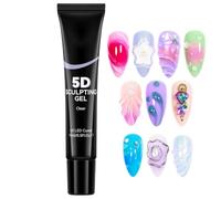 5D Nail Sculpting Gel 4-in-1 Leave-in Manicure Accessories