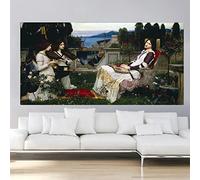 5D Painting Kits for Adults and Kids William Waterhouse《Saint Cecilia》 DIY Full Drill Painting16*20In