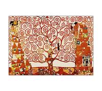 5D Painting Kits Gustav Klimt The Tree of Life（Digital Remastered Edition） Full Drill Dots Paintings Picture Arts Craft for Home Wall Art Decor20*24In