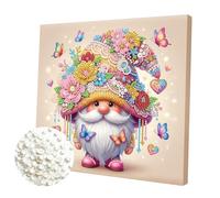 5D Pearl Painting Kits, DIY Pearl Gem Art Diamond Painting Kits for Beginners Adults, 25x25cm Creativity DIY Pearls Dot Paintings, Home Decor Gift Diamond Dots Paintings Picture Arts Craft -ZZH255