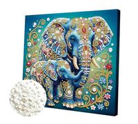 5D Pearl Painting Kits, DIY Pearl Gem Art Diamond Painting Kits for Beginners Adults, 25x25cm Creativity DIY Pearls Dot Paintings, Home Decor Gift Diamond Dots Paintings Picture Arts Craft -ZZH257