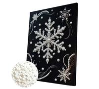 5D Pearl Painting Kits for Adults, 30x40cm DIY Pearl Gem Art Diamond Painting Kits for Beginners, Creativity DIY Pearls Dot Paintings, Home Decor Diamond Dots Paintings Picture Arts Craft-CX354