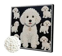 5D Pearl Painting Kits for Adults, DIY Pearl Gem Art Diamond Painting Kits for Beginners, Creativity DIY Pearls Dot Paintings, Home Decor Gift Diamond Dots Paintings Picture Arts Craft 30x30cm-01